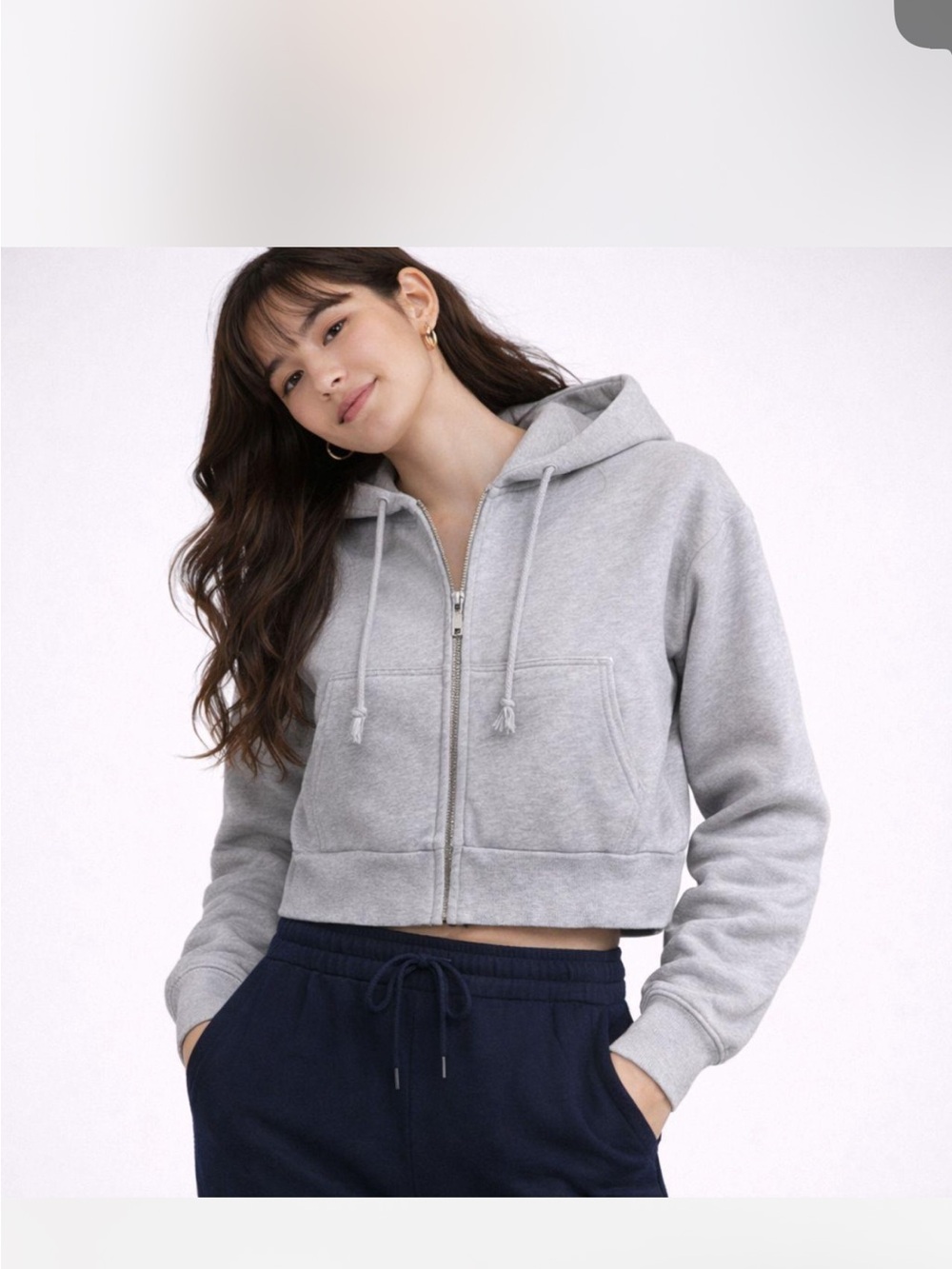 Barndy Melville Zip Hoodie - Gray